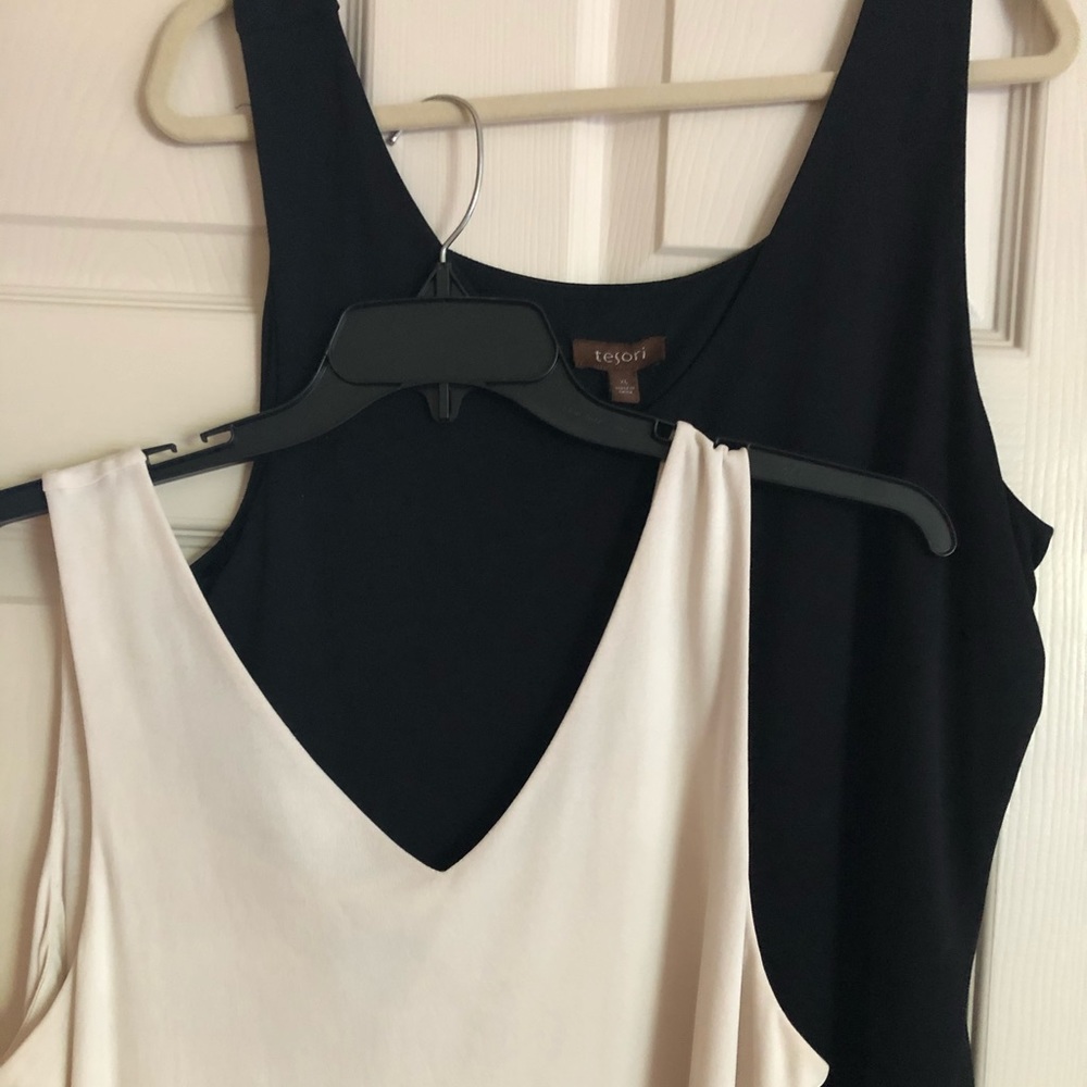 Silk tank tops